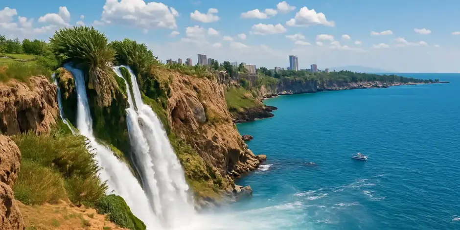 Düden Waterfall: Where Nature Meets the City of Antalya